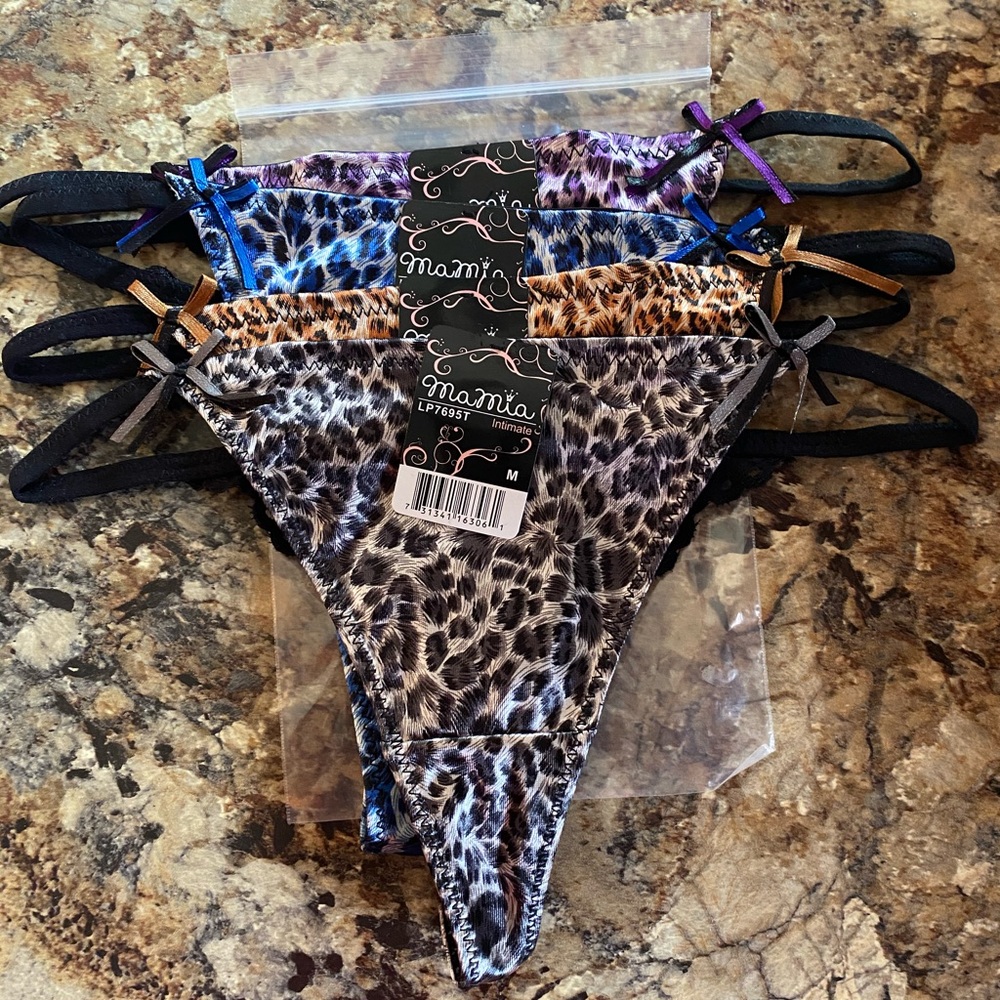 New cheetah under wear 4 pack .